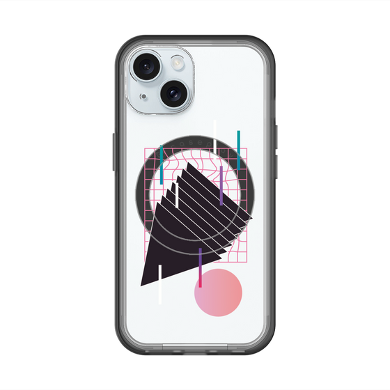 スリムプロテクションプレミアムケース with MagSafe［ Electronic ］