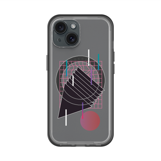 スリムプロテクションプレミアムケース with MagSafe［ Electronic ］