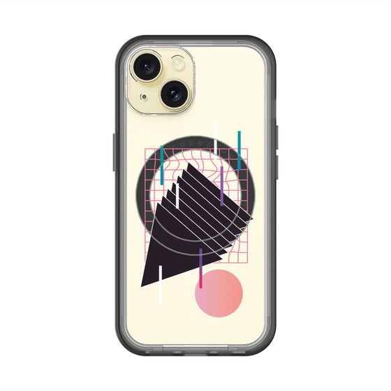 スリムプロテクションプレミアムケース with MagSafe［ Electronic ］