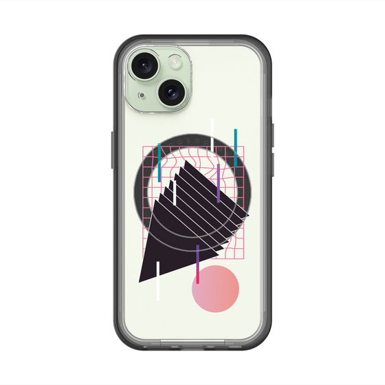 スリムプロテクションプレミアムケース with MagSafe［ Electronic ］