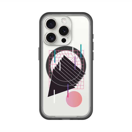 スリムプロテクションプレミアムケース with MagSafe［ Electronic ］