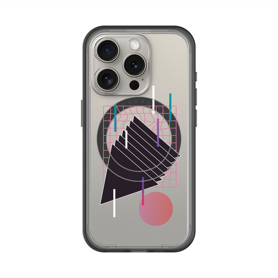 スリムプロテクションプレミアムケース with MagSafe［ Electronic ］