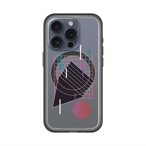 スリムプロテクションプレミアムケース with MagSafe［ Electronic ］
