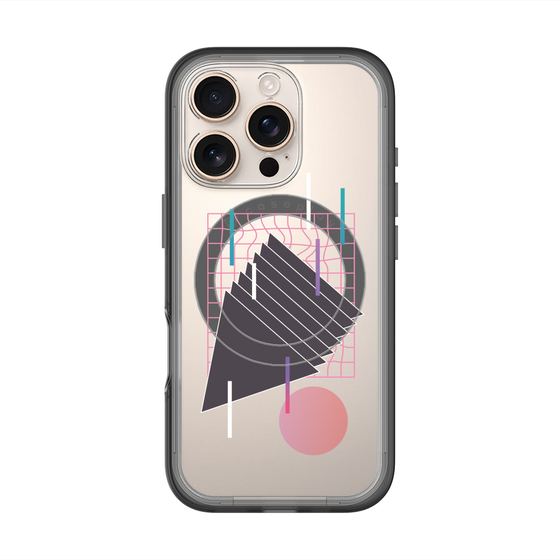スリムプロテクションプレミアムケース with MagSafe［ Electronic ］