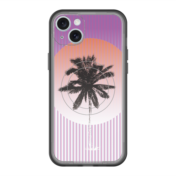 スリムプロテクションプレミアムケース with MagSafe［ Palm Tree ］