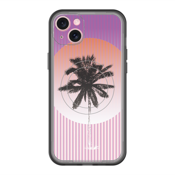 スリムプロテクションプレミアムケース with MagSafe［ Palm Tree ］