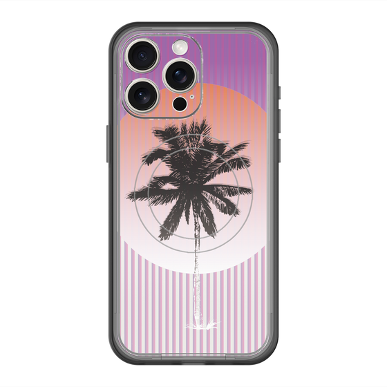 スリムプロテクションプレミアムケース with MagSafe［ Palm Tree ］