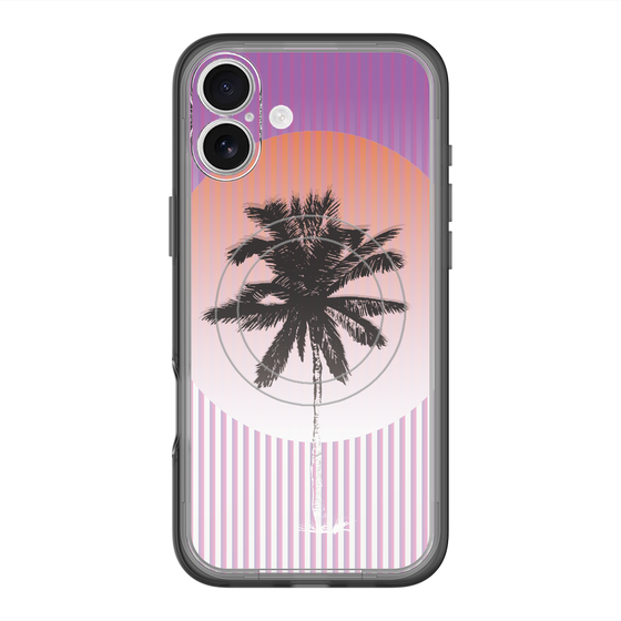 スリムプロテクションプレミアムケース with MagSafe［ Palm Tree ］