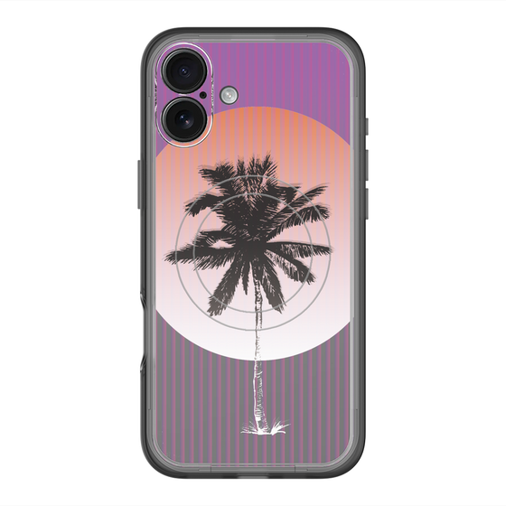 スリムプロテクションプレミアムケース with MagSafe［ Palm Tree ］