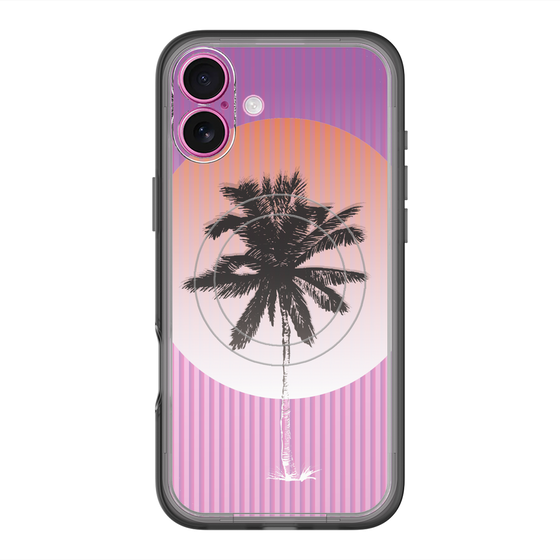 スリムプロテクションプレミアムケース with MagSafe［ Palm Tree ］