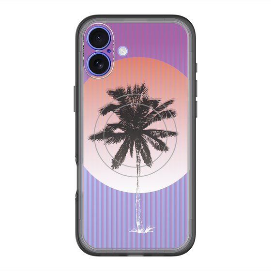 スリムプロテクションプレミアムケース with MagSafe［ Palm Tree ］