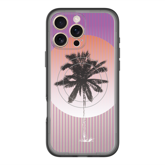 スリムプロテクションプレミアムケース with MagSafe［ Palm Tree ］
