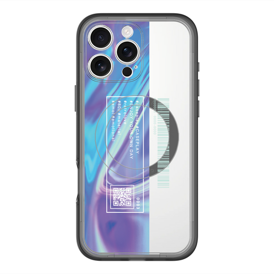 スリムプロテクションプレミアムケース with MagSafe［ Reflection ］