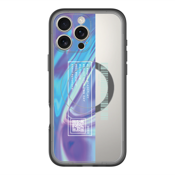 スリムプロテクションプレミアムケース with MagSafe［ Reflection ］