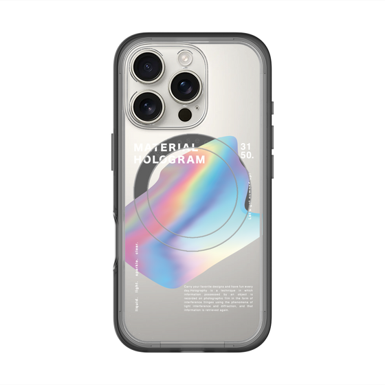 スリムプロテクションプレミアムケース with MagSafe［ Liquid Blue ］