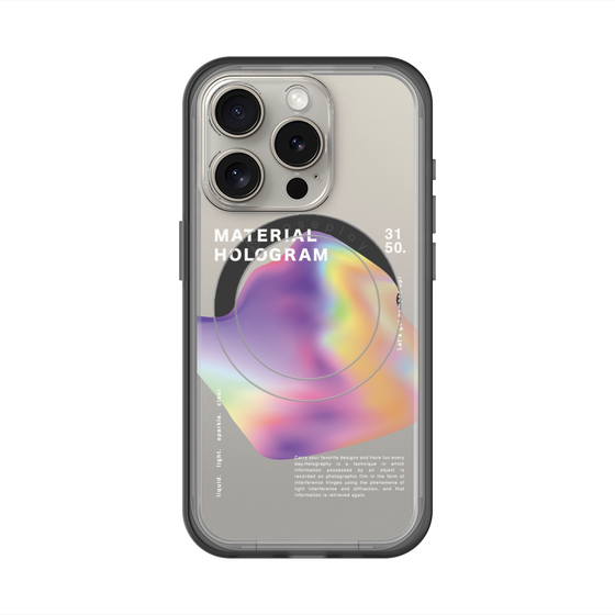 スリムプロテクションプレミアムケース with MagSafe［ Liquid Purple ］