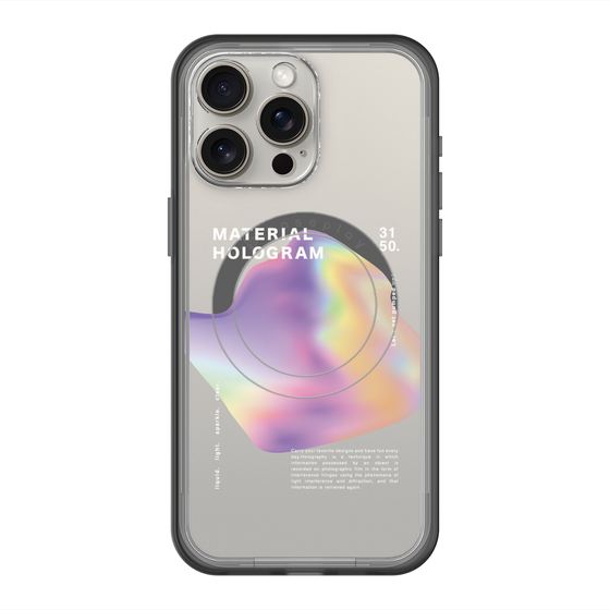 スリムプロテクションプレミアムケース with MagSafe［ Liquid Purple ］