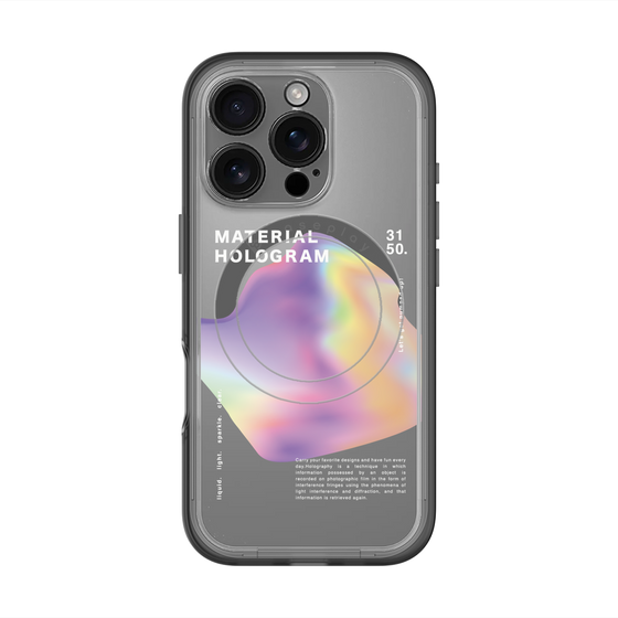 スリムプロテクションプレミアムケース with MagSafe［ Liquid Purple ］