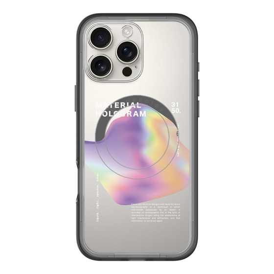 スリムプロテクションプレミアムケース with MagSafe［ Liquid Purple ］