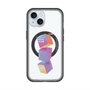スリムプロテクションプレミアムケース with MagSafe［ Cube×3 ］