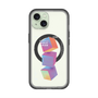スリムプロテクションプレミアムケース with MagSafe［ Cube×3 ］