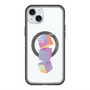スリムプロテクションプレミアムケース with MagSafe［ Cube×3 ］