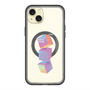 スリムプロテクションプレミアムケース with MagSafe［ Cube×3 ］