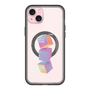 スリムプロテクションプレミアムケース with MagSafe［ Cube×3 ］