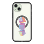 スリムプロテクションプレミアムケース with MagSafe［ Cube×3 ］