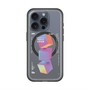 スリムプロテクションプレミアムケース with MagSafe［ Cube×3 ］