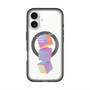 スリムプロテクションプレミアムケース with MagSafe［ Cube×3 ］