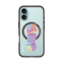 スリムプロテクションプレミアムケース with MagSafe［ Cube×3 ］