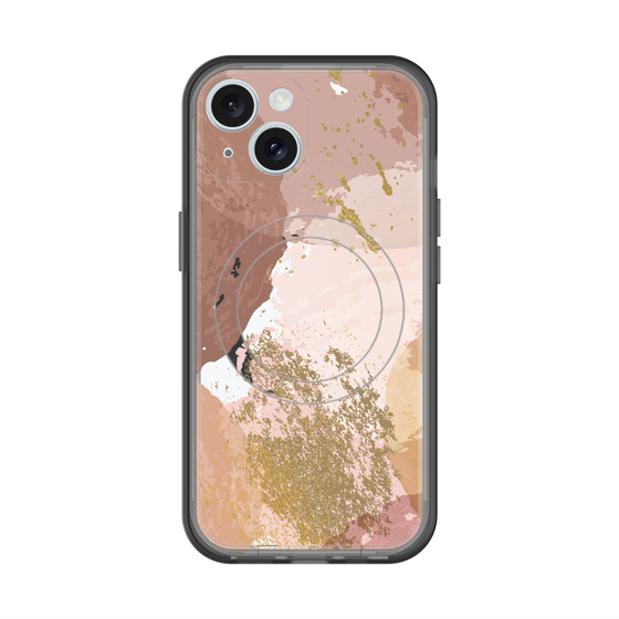 スリムプロテクションプレミアムケース with MagSafe［ Champagne pink ］