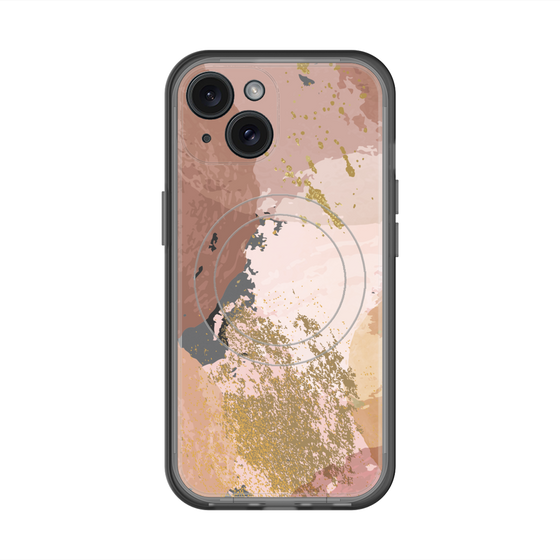 スリムプロテクションプレミアムケース with MagSafe［ Champagne pink ］