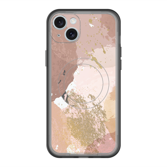 スリムプロテクションプレミアムケース with MagSafe［ Champagne pink ］