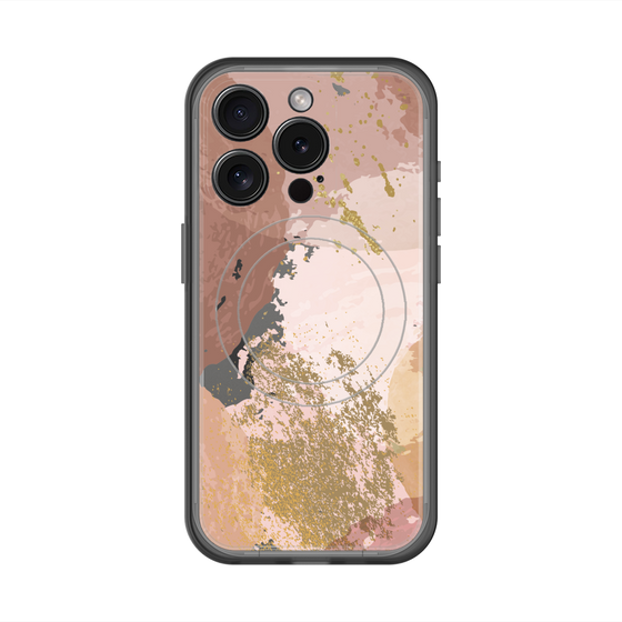 スリムプロテクションプレミアムケース with MagSafe［ Champagne pink ］