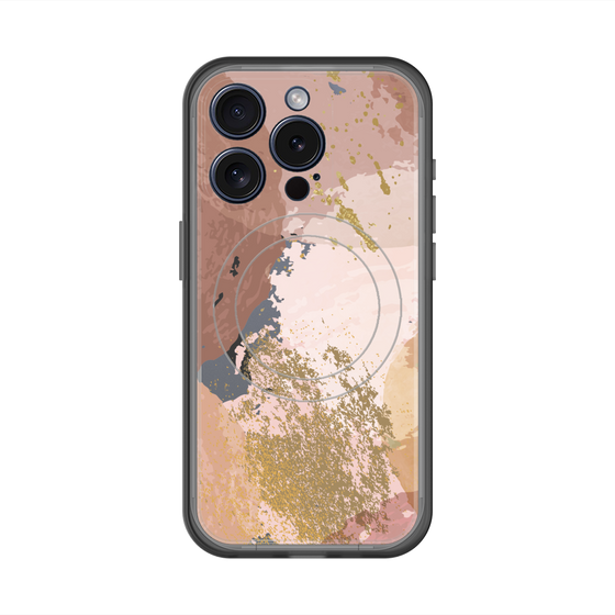 スリムプロテクションプレミアムケース with MagSafe［ Champagne pink ］