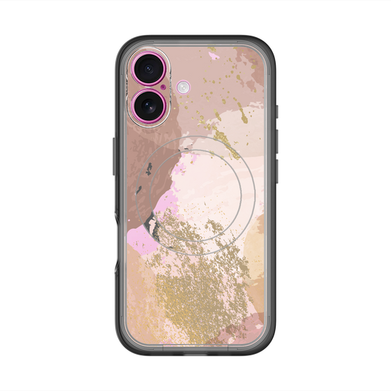 スリムプロテクションプレミアムケース with MagSafe［ Champagne pink ］