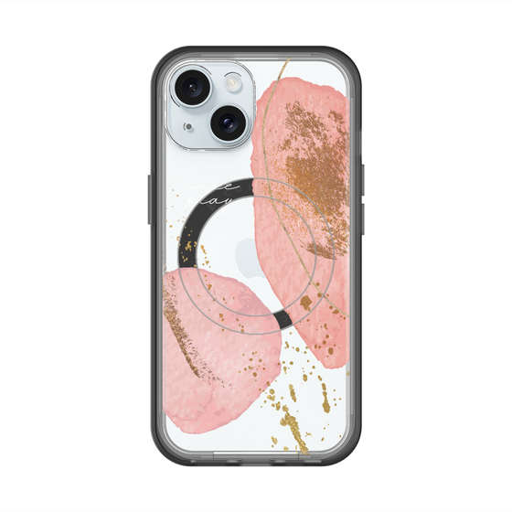 スリムプロテクションプレミアムケース with MagSafe［ Romantic pink ］