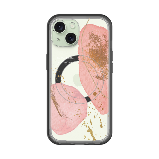 スリムプロテクションプレミアムケース with MagSafe［ Romantic pink ］