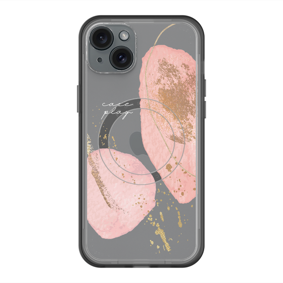 スリムプロテクションプレミアムケース with MagSafe［ Romantic pink ］