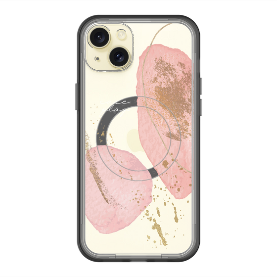スリムプロテクションプレミアムケース with MagSafe［ Romantic pink ］