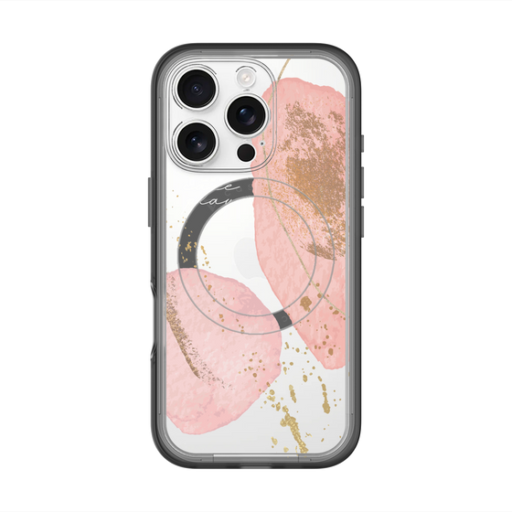 スリムプロテクションプレミアムケース with MagSafe［ Romantic pink ］