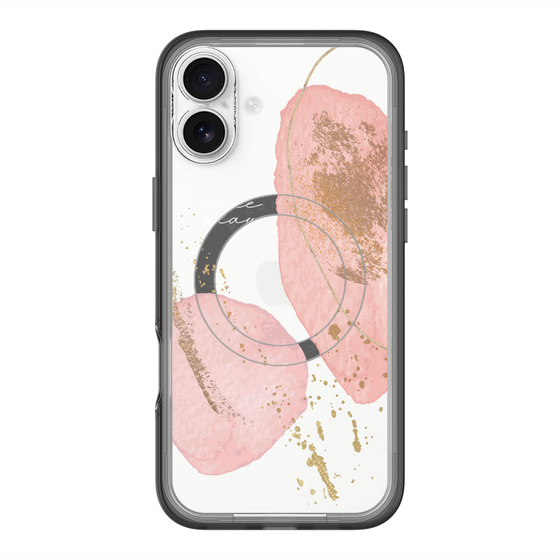 スリムプロテクションプレミアムケース with MagSafe［ Romantic pink ］