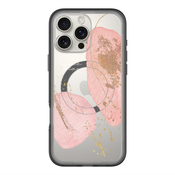 スリムプロテクションプレミアムケース with MagSafe［ Romantic pink ］