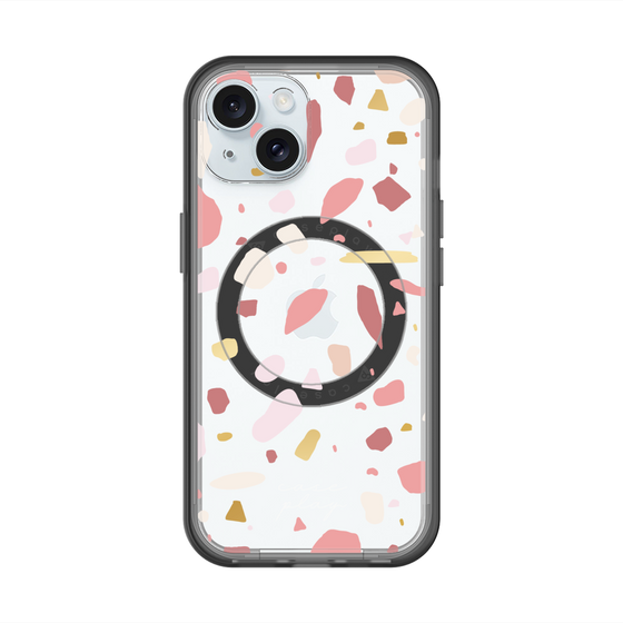 スリムプロテクションプレミアムケース with MagSafe［ Pink pieces ］