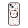 スリムプロテクションプレミアムケース with MagSafe［ Pink pieces ］