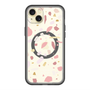 スリムプロテクションプレミアムケース with MagSafe［ Pink pieces ］