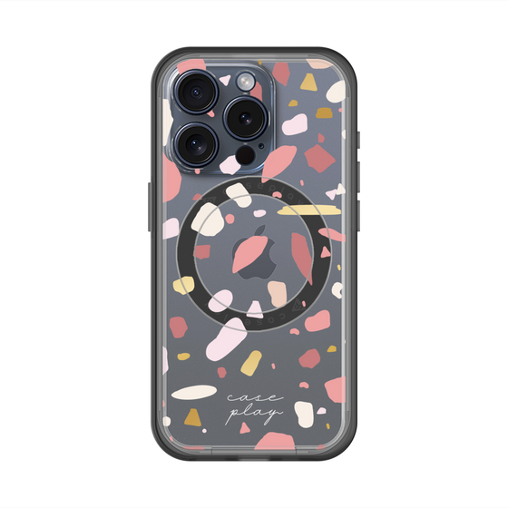 スリムプロテクションプレミアムケース with MagSafe［ Pink pieces ］