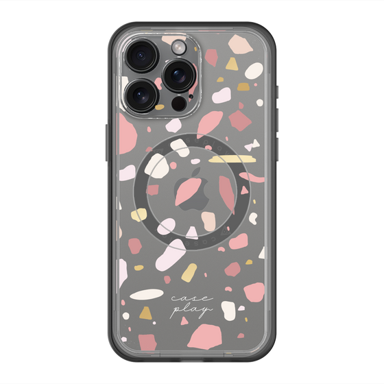 スリムプロテクションプレミアムケース with MagSafe［ Pink pieces ］